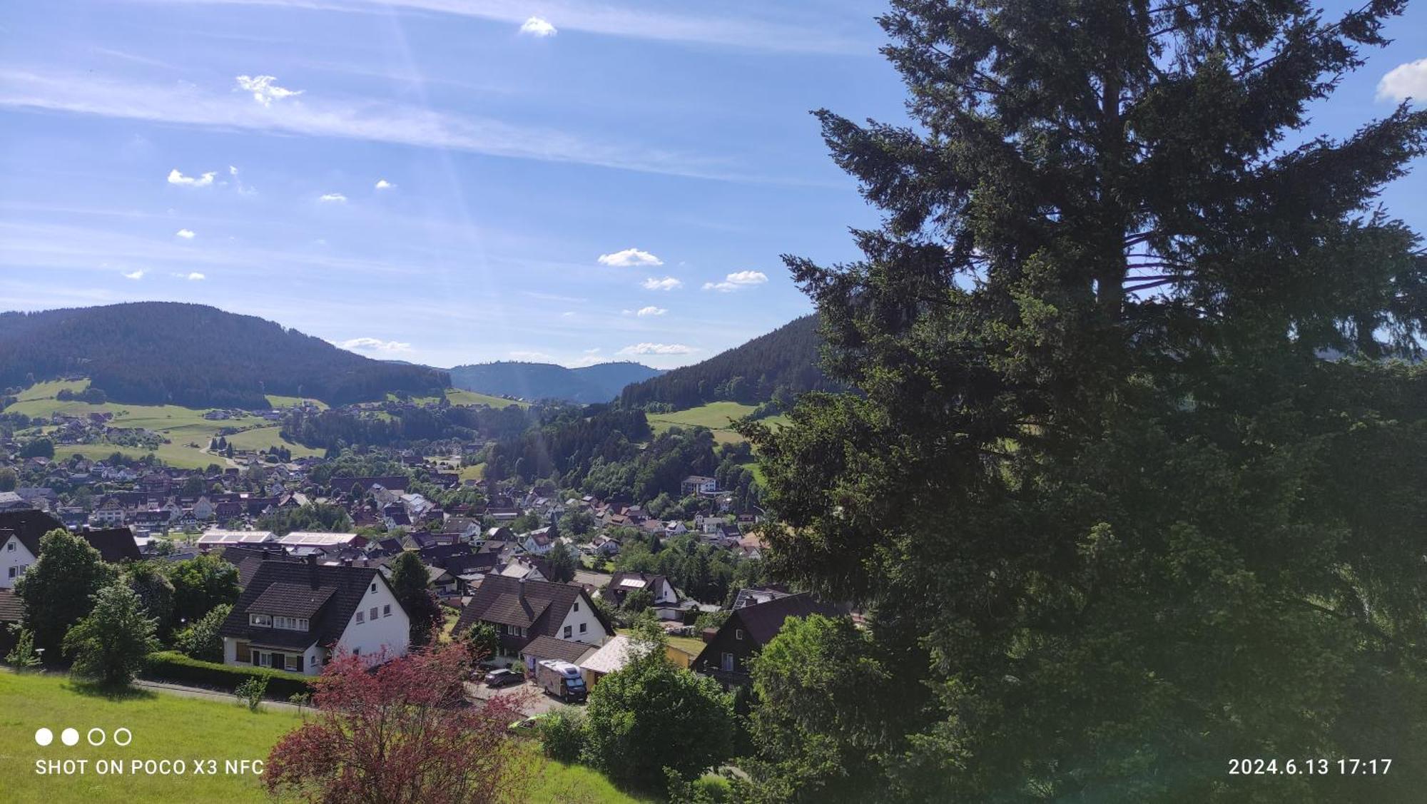 Traumblick Fewo Mit Pool Baiersbronn Esterno foto