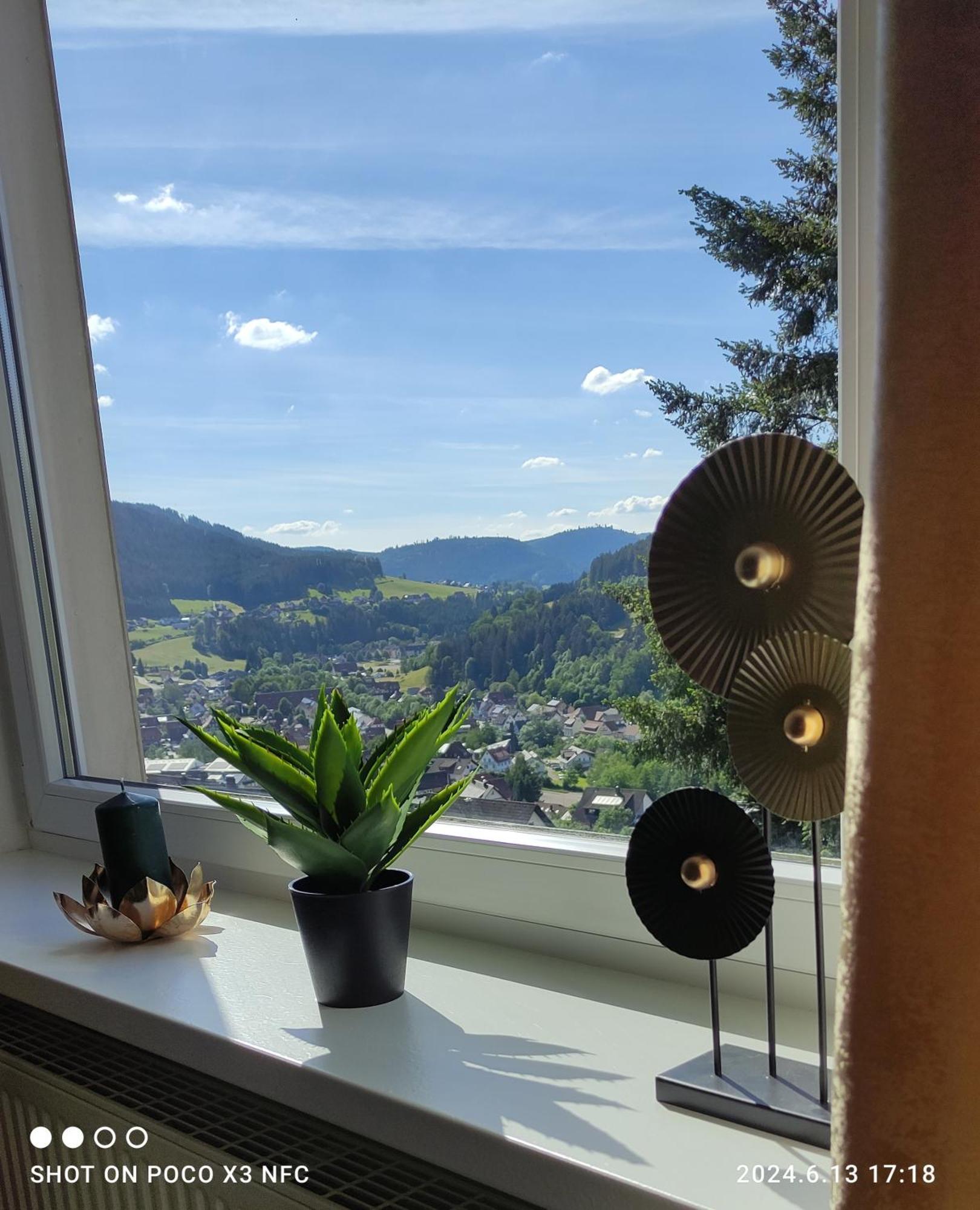 Traumblick Fewo Mit Pool Baiersbronn Esterno foto